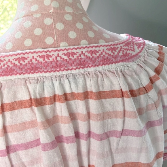 Vineyard Vines Boho Top Size L - Picture 6 of 9